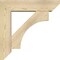 Ekena Millwork Westlake Slat Rough Sawn Bracket w/ Offset Brace, Douglas Fir, 6"W x 22"D x 22"H BKT0604X22X22WTL06RDF - alternate 2